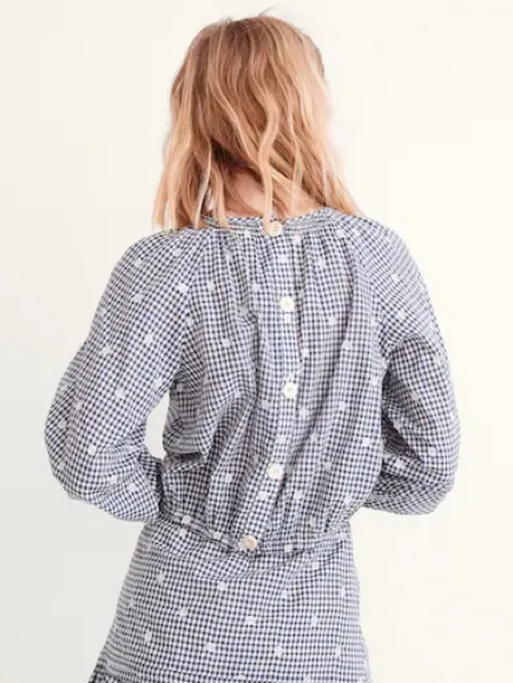 Madewell embroidered button